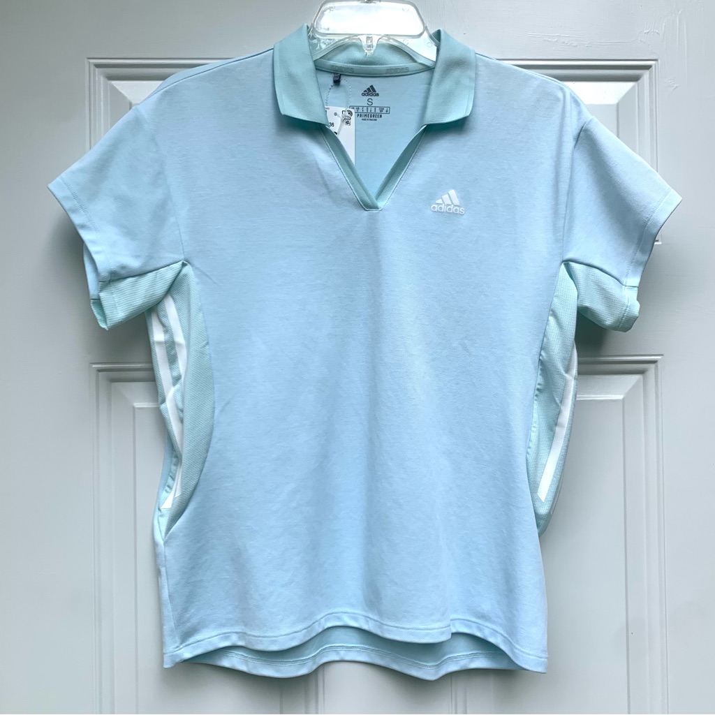 Adidas Primegreen Kiva Dunes Golf Polo Shirt Womens Small Nwt Travel Summer Fun Adidas Primegreen Kiva Dunes Golf Polo Shirt Womens Small Nwt Travel Summer Fun